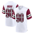 Fenge W.Commanders #90 Charles Omenihu Player White Game Home Stitched Jerseys