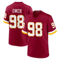 Fenge W.Commanders #98 Odafe Oweh Player Burgundy Game Home Stitched Jerseys