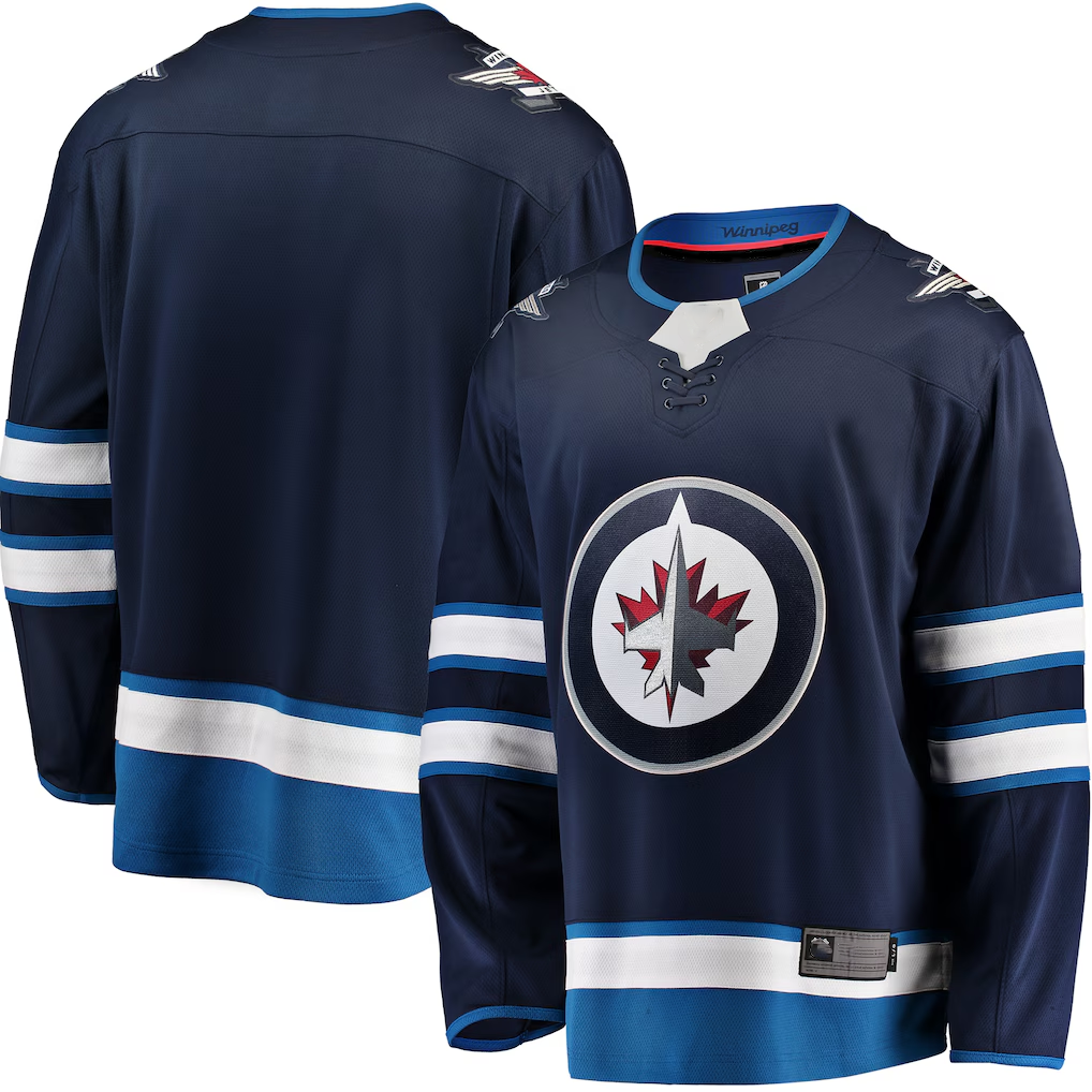 Fenge W.Jets Blue Breakaway Home Jerseys
