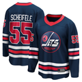 Fenge W.Jets #55 Mark Scheifele Navy Breakaway Jerseys