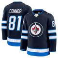 Fenge W.Jets #81 Kyle Connor Navy Home Premium Jerseys