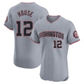 Fenge W.Nationals #12 Brady House Player Gray City Connect Elite Alternate Stitched Jerseys