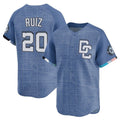 Fenge W.Nationals #20 Keibert Ruiz Player Light Blue Limited City Connect Stitched Jerseys