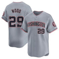Fenge W.Nationals #29 James Wood Player Gray City Connect Limited Alternate Stitched Jerseys