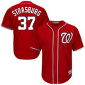 Fenge W.Nationals #37 Stephen Strasburg Player Red Cool Alternate Player Stitched Jerseys