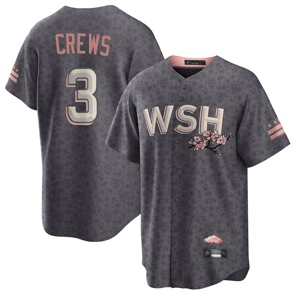 Fenge W.Nationals #3 Dylan Crews Player City Connect Stitched Jerseys