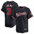 Fenge W.Nationals #3 Dylan Crews Player Navy Limited Stitched Jerseys