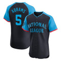 Fenge W.Nationals #5 CJ Abrams Player Navy Elite National League All-Star Game Stitched Jerseys