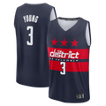 Fenge W.Wizards #3 Trae Young Navy Fast Break - Statement Edition