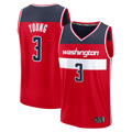 Fenge W.Wizards #3 Trae Young Red Fast Break Jerseys - Icon Edition