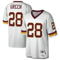 Fenge Washington Football Team #28 Darrell Green Mitchell & Ness White Legacy Replica Stitched Jersey