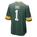 Fenge GB.Packers #1 Dad Green Game Jersey