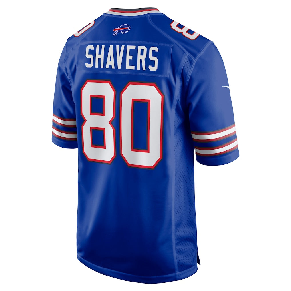 Fenge B.Bills #80 Tyrell Shavers Royal Team Game Jersey