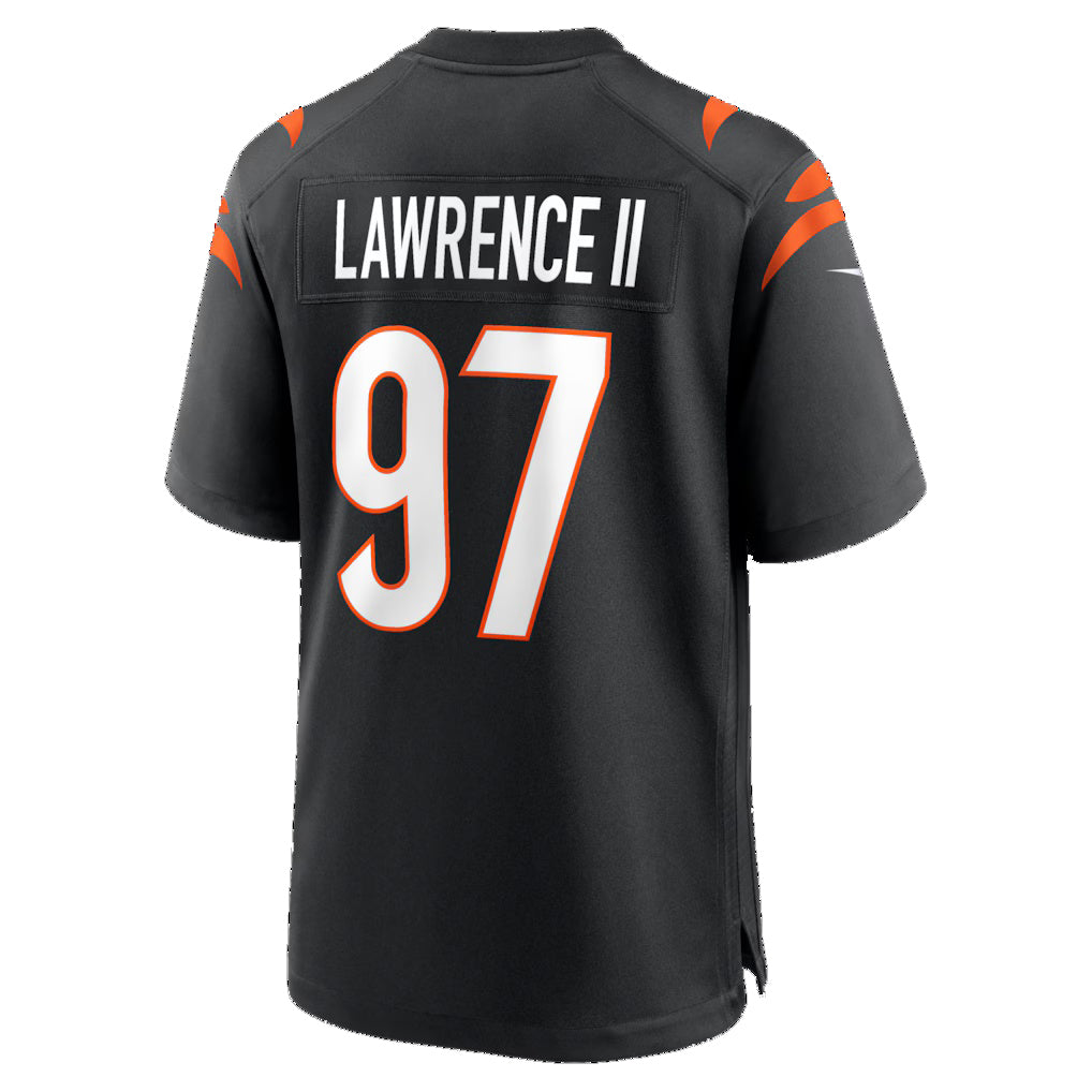 Fenge C.Bengals #97 Dexter Lawrence II Black Game Stitched Jerseys
