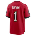 Fenge TB.Buccaneers #1 Groom Red Game Jersey