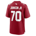 Fenge A.Cardinals #70 Paris Johnson Jr. Cardinal Team Game Jersey