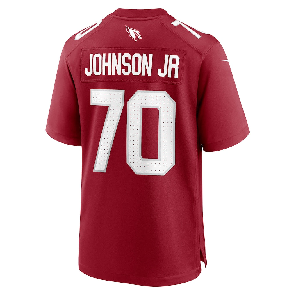 Fenge A.Cardinals #70 Paris Johnson Jr. Cardinal Team Game Jersey