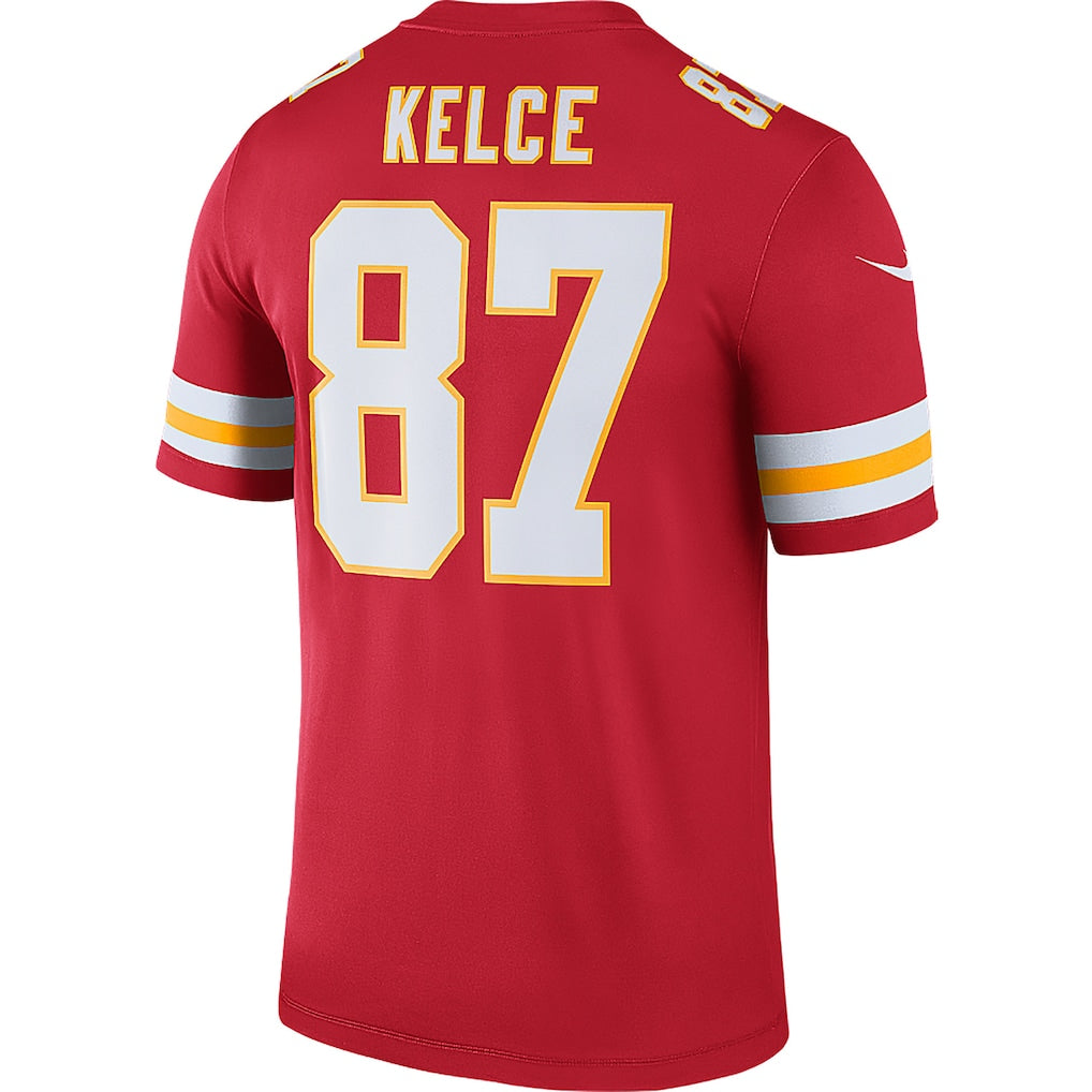 Fenge KC.Chiefs #87 Travis Kelce Red Legend Player Performance Top Jersey