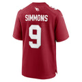 Fenge A.Cardinals #9 Isaiah Simmons Cardinal Team Game Jersey