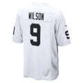 Fenge LV.Raiders #9 Tyree Wilson White Game Jersey