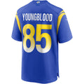 Fenge LA.Rams #85 Jack Youngblood Royal Game Retired Player Jersey