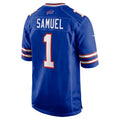 Fenge B.Bills #1 Curtis Samuel Royal Game Jersey