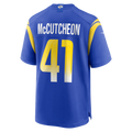 Fenge LA.Rams #41 Cameron McCutcheon Royal Game Jersey