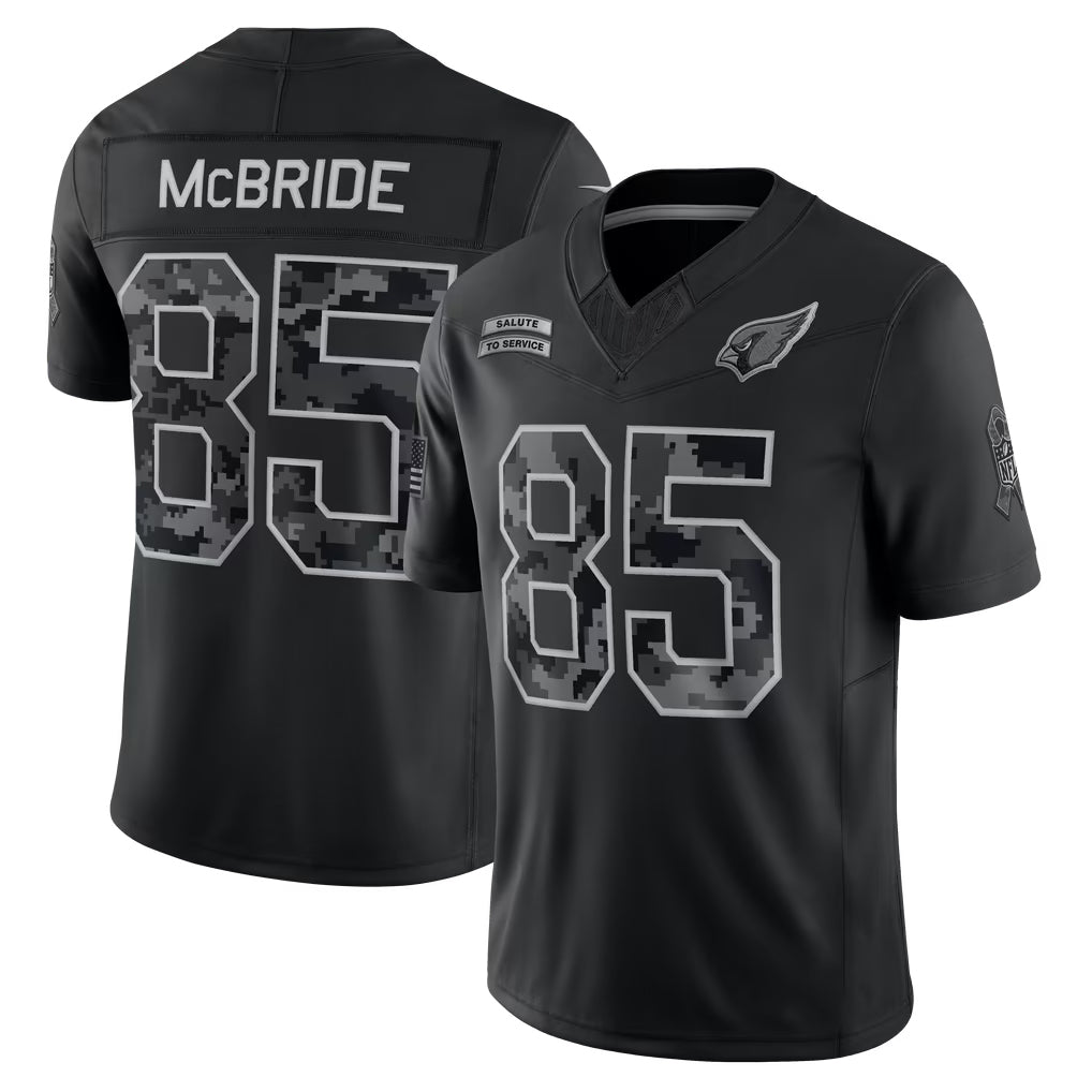 Fenge A.Cardinals #85 Trey McBride Player Black Limited 2026 Salute to Service Home Game Stitched Jerseys