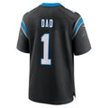 Fenge C.Panthers #1 Dad Black Game Jersey
