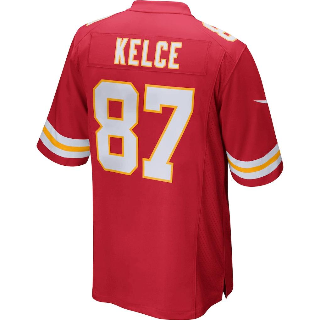Fenge KC.Chiefs #87 Travis Kelce Red Game Jersey