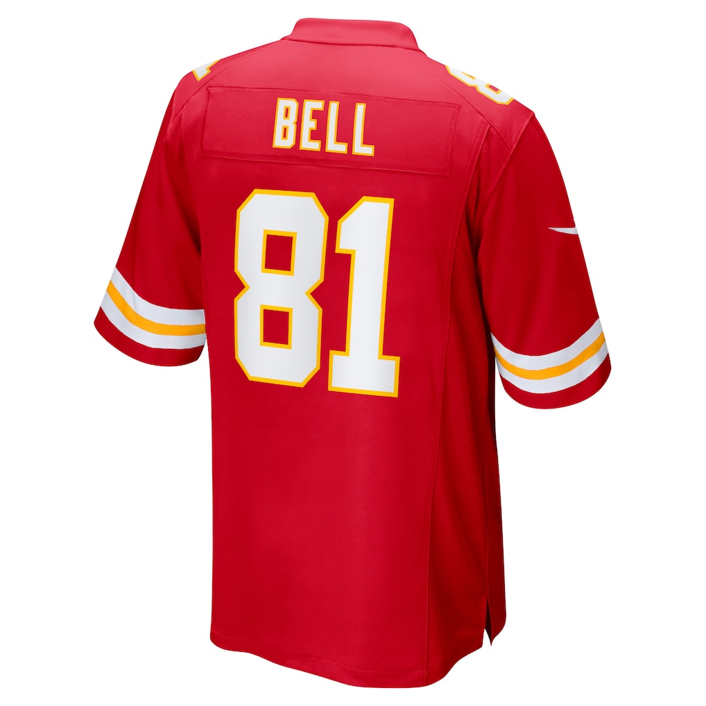 Fenge KC.Chiefs #81 Blake Bell Red Game Player Jersey