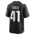 Fenge A.Falcons #41 Ben Sauls Black Team Game Jersey