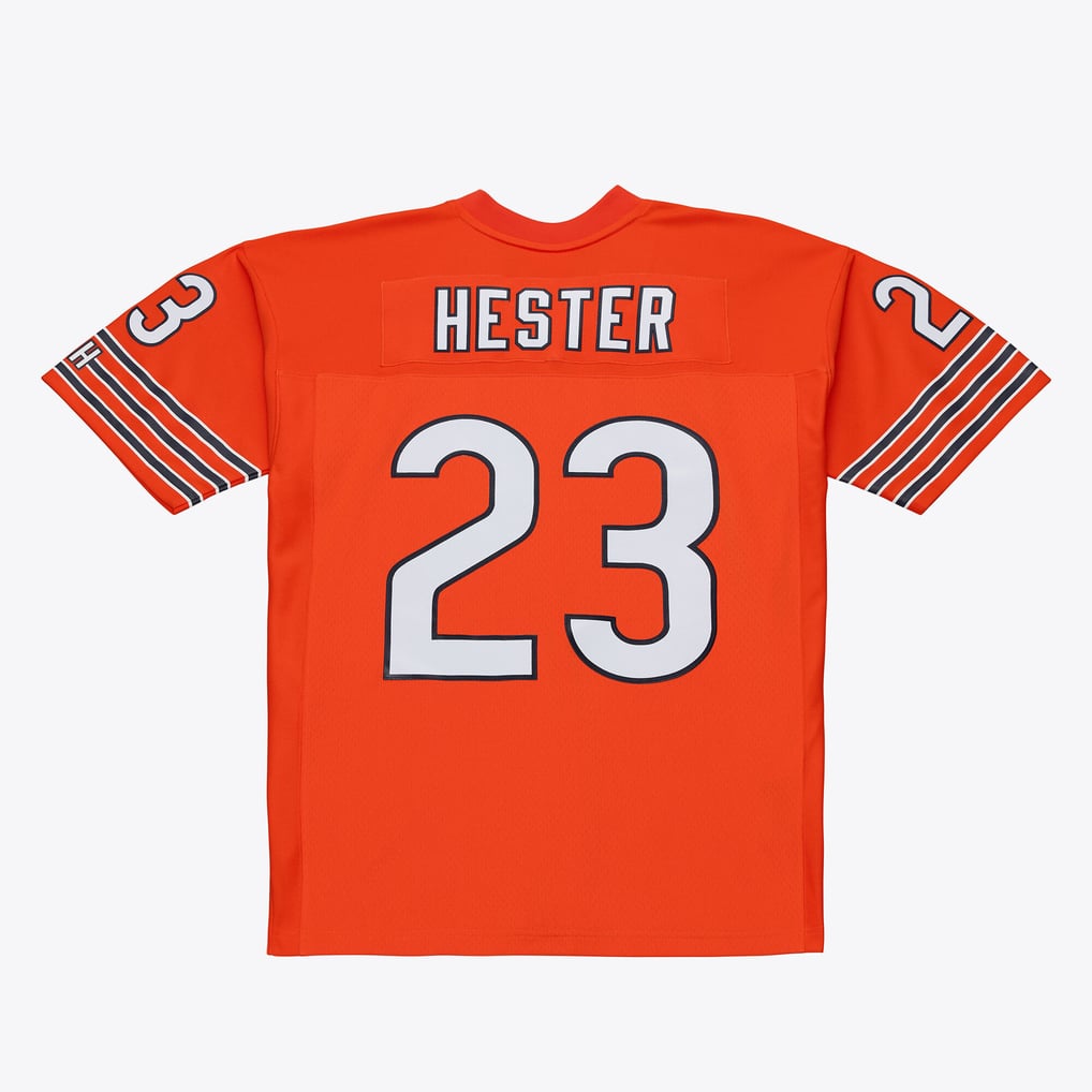 Fenge C.Bears #23 Devin Hester Mitchell & Ness Dark Orange 2006 Legacy Replica Player Jersey