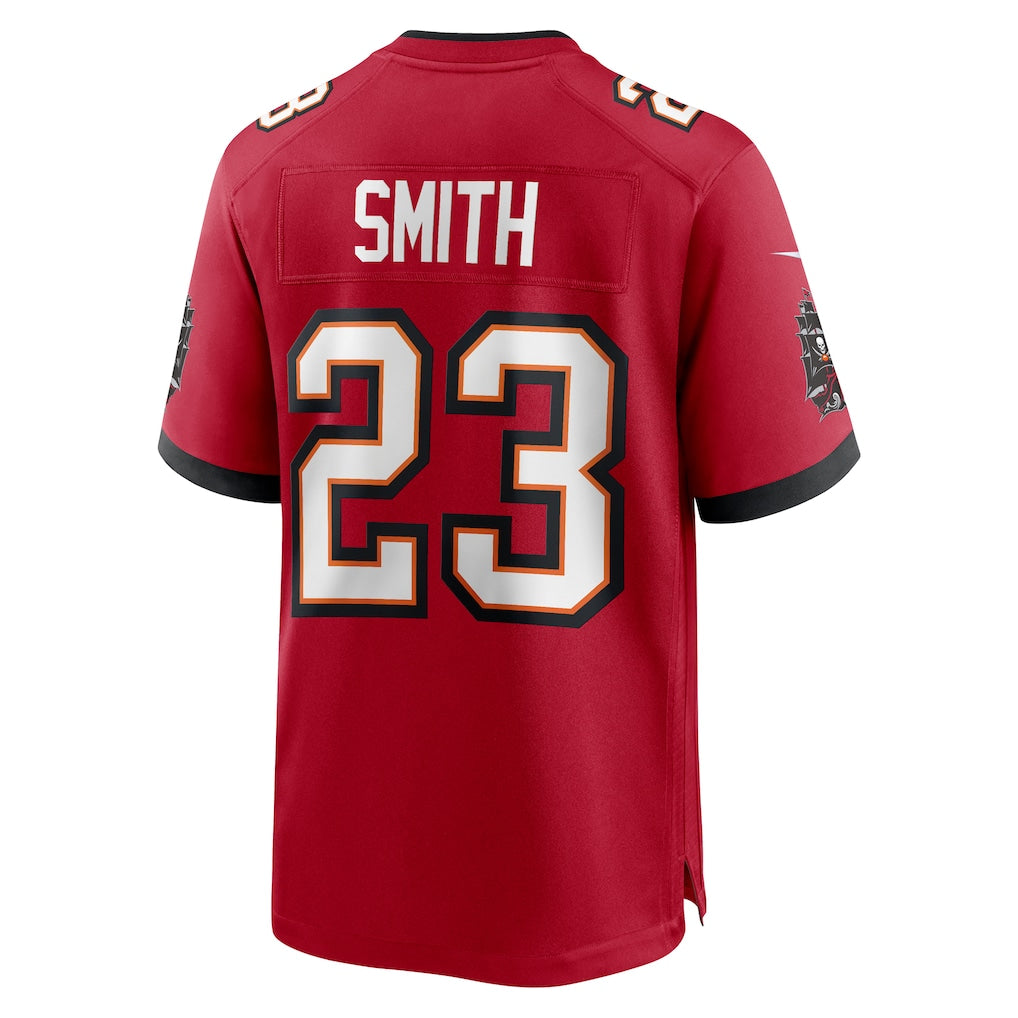 Fenge TB.Buccaneers #23 Tykee Smith Red Game Jersey