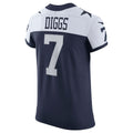 Fenge D.Cowboys #7 Trevon Diggs Navy Alternate Vapor Elite Jersey