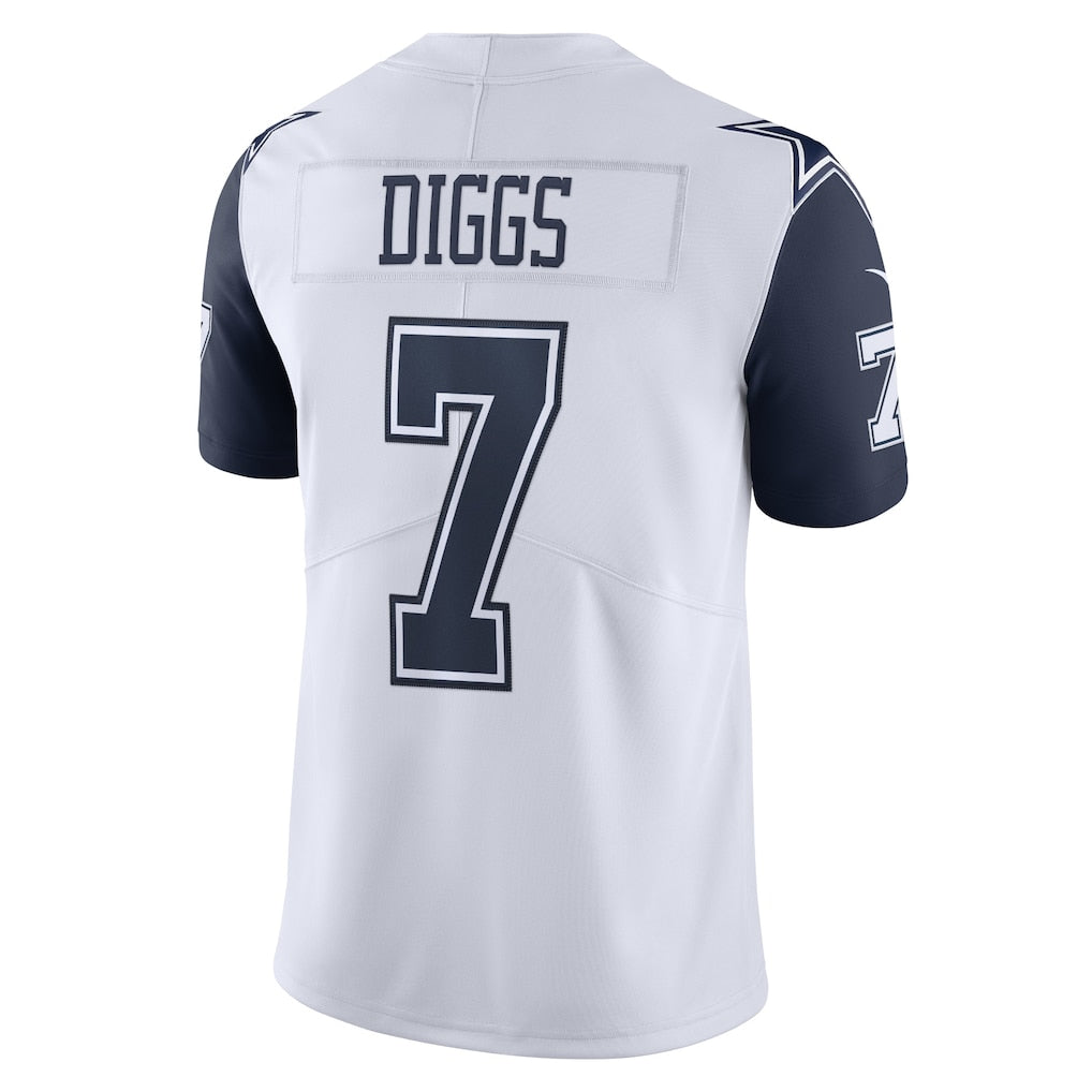 Fenge D.Cowboys #7 Trevon Diggs White Alternate Vapor Limited Jersey