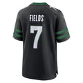 Fenge NY.Jets #7 Justin Fields Stealth Black Game Jersey