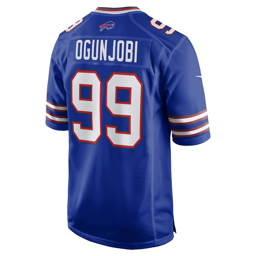 Fenge B.Bills #99 Larry Ogunjobi Royal Team Game Jersey