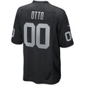 Fenge LV.Raiders #0 Jim Otto Black Game Retired Player Jersey